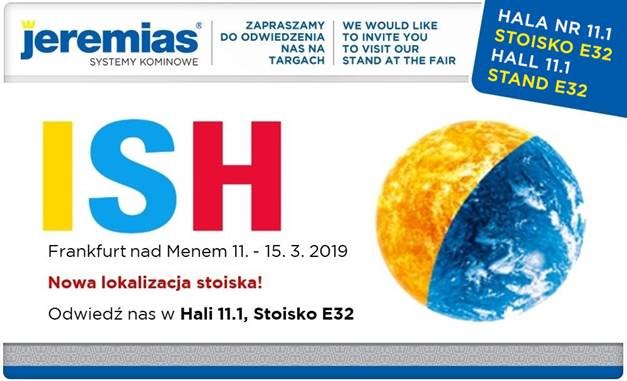 Kominowe rozwiązania dla przemysłu na targach ISH 2019