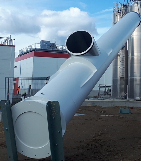 Stawiamy komin u producenta karmy dla zwierząt