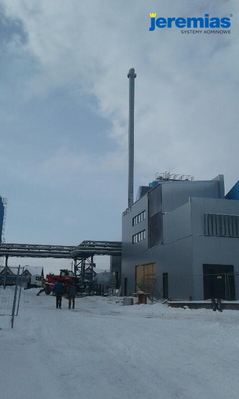 Komin dostarczony i zamontowany w jeden dzień