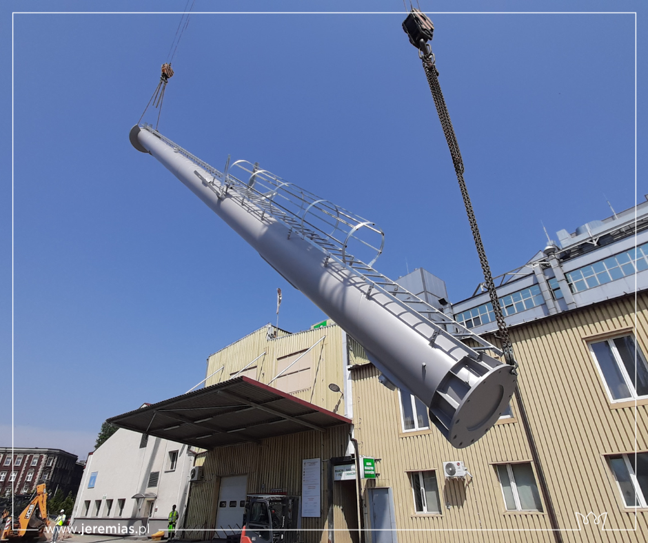 Nowa kotłownia to nowe kominy, oczywiście FSA od Jeremias