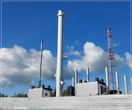 Komin do układów na biomasę